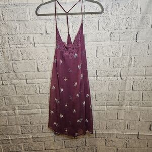 ABERCOMBIE & FITCH lace purple dress